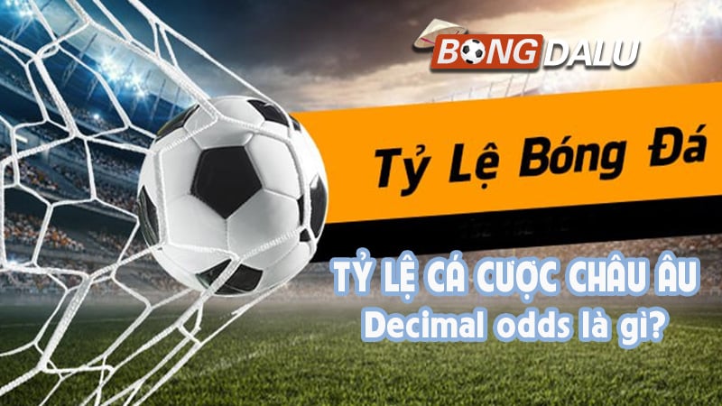 Tỷ lệ cá cược châu Âu - Giải đáp ý nghĩa Decimal odds là gì