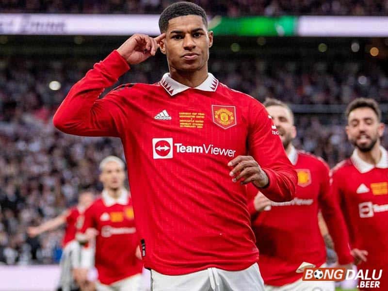 Rashford đang là nhân tố quan trọng trên hàng công của Man United